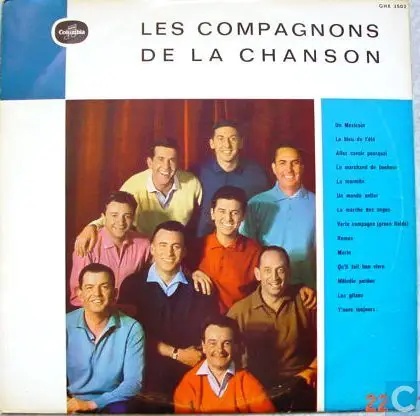 LES COMPAGNONS DE LA CHANSON - Les Compagnons De La Chanson - Disque 33T