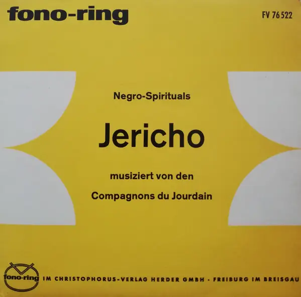 LES COMPAGNONS DU JOURDAIN - Jericho (Negro Spirituals) (EP) - 7inch x 1