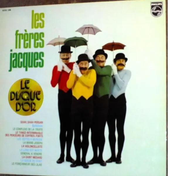LES FRÈRES JACQUES - Le Disque D'Or - LP