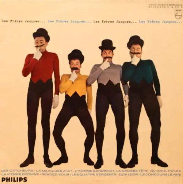 LES FRÈRES JACQUES - (n° 8) - 10 inch