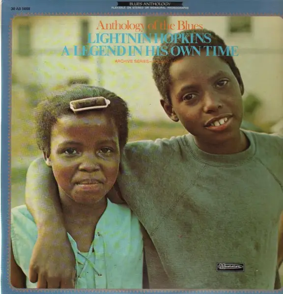 LIGHTNIN' HOPKINS - A Legend In His Own Time - Disque 33T