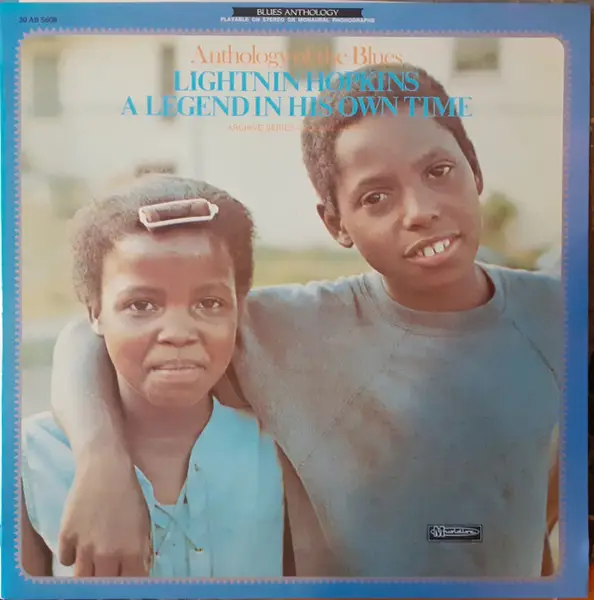 LIGHTNIN' HOPKINS - A Legend In His Own Time - Disque 33T