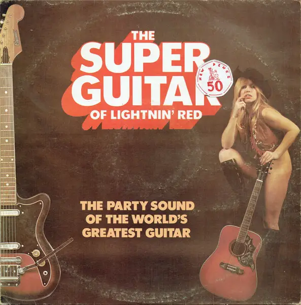 LIGHTNIN' RED - The Super Guitar Of Lightnin' Red - Disque 33T