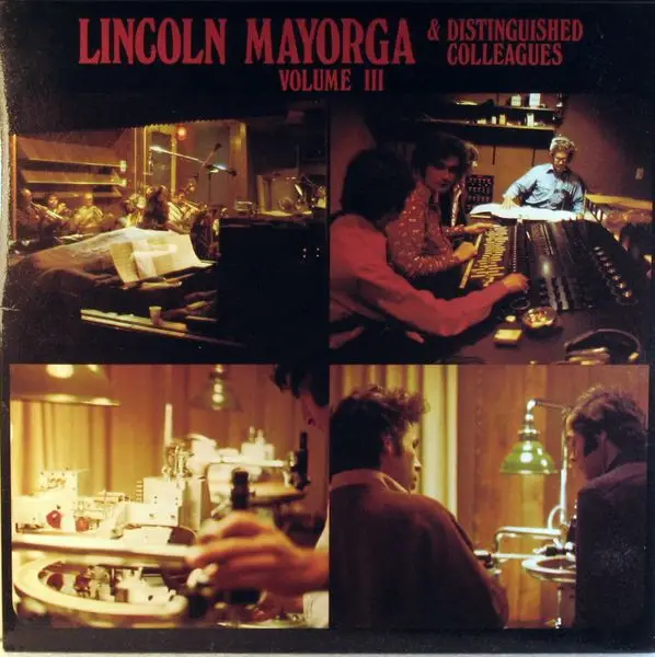 LINCOLN MAYORGA - Lincoln Mayorga & Distinguished Colleagues - Volume III (RED LABELS) - Disque 33T