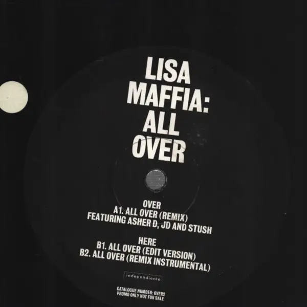 LISA MAFFIA - All Over - Disque Maxi 45T
