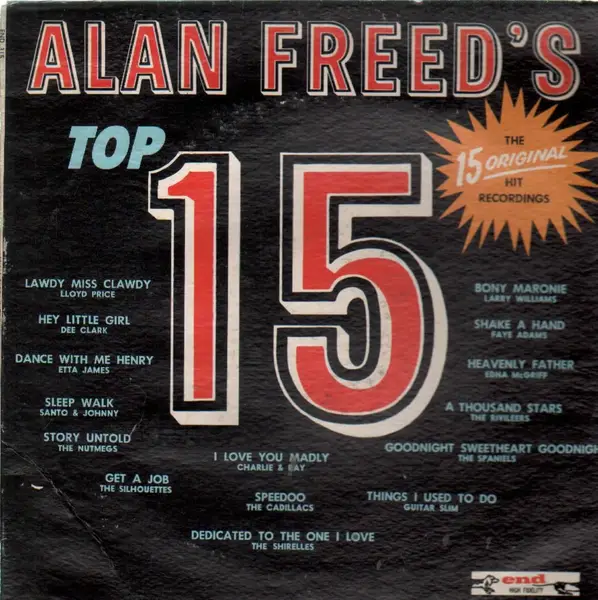 LLOYD PRICE, DEE CLARK, ETTA JAMES,.. - Alan Freed's Top 15 - LP