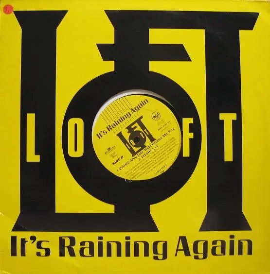 LOFT - It's Raining Again - Disque Maxi x 1