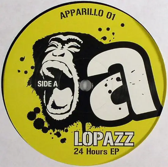 LOPAZZ - 24 Hours EP (EP) - Disque Maxi x 1