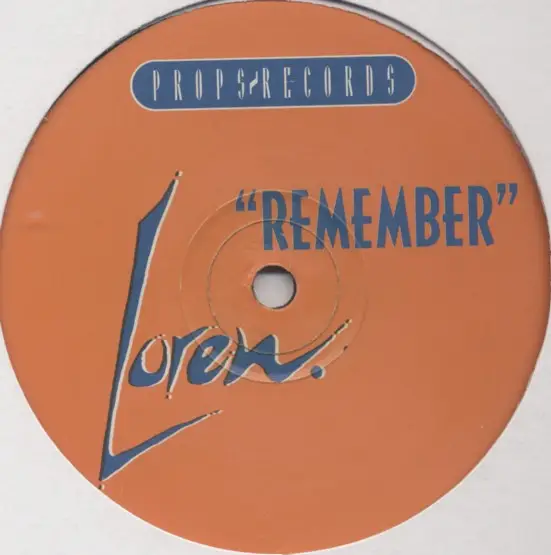 LOREN - Remember - Disque Maxi x 1