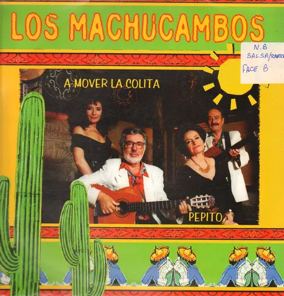LOS MACHUCAMBOS - A Mover La Colita / Pepito - Disque Maxi x 1