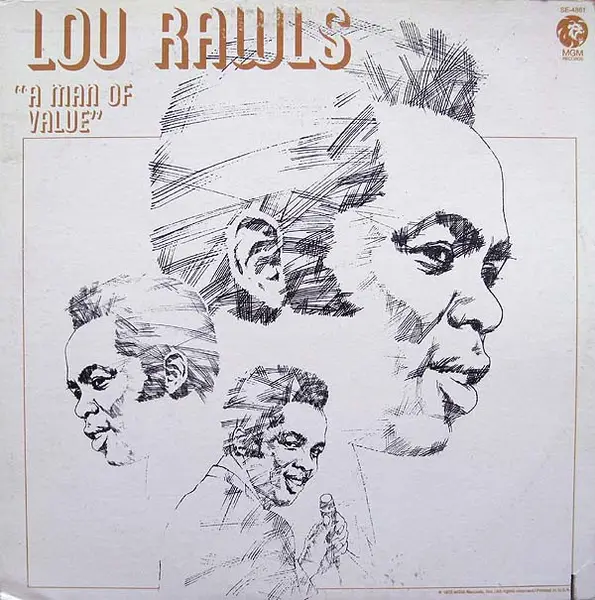 LOU RAWLS - A Man Of Value - LP