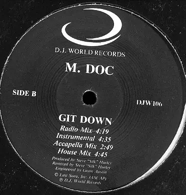 M. DOC - I'm So Cool - Disque Maxi x 1