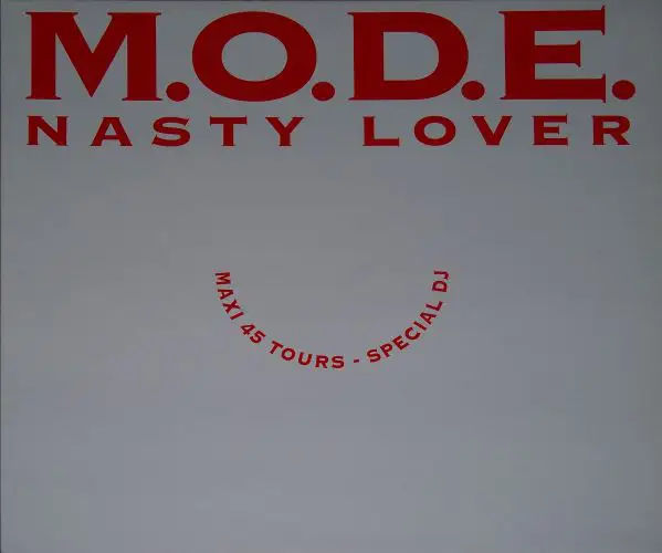 M.O.D.E. - Nasty Lover (PROMO) - Disque Maxi x 1