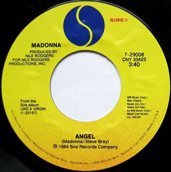 MADONNA - Angel - 7inch x 1