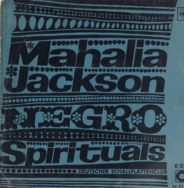 MAHALIA JACKSON - Negro Spirituals (Everytime I Feel The Spirit) - LP