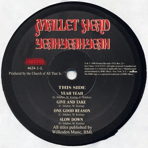 Mallet Head Yeah-Yeah-Yeah (INSERT)