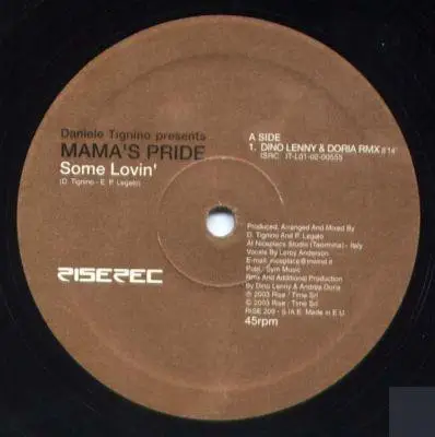 MAMA'S PRIDE - Some Lovin' - 12 inch x 1