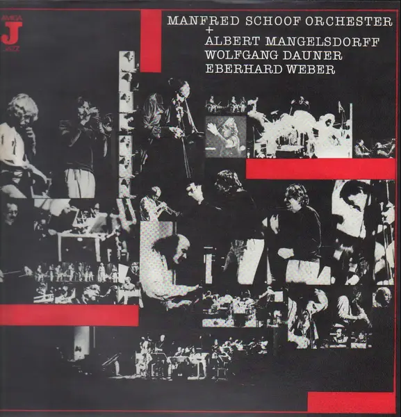 MANFRED SCHOOF ORCHESTER + MANGELSDORFF, DAUNER, EBERHARD WEBER - Amiga Edition - LP