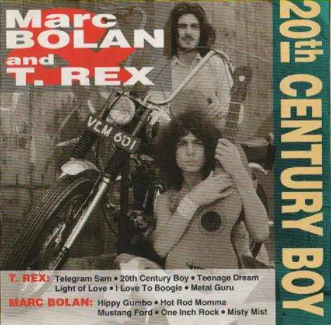 MARC BOLAN AND T. REX - 20th Century Boy - Disque CD