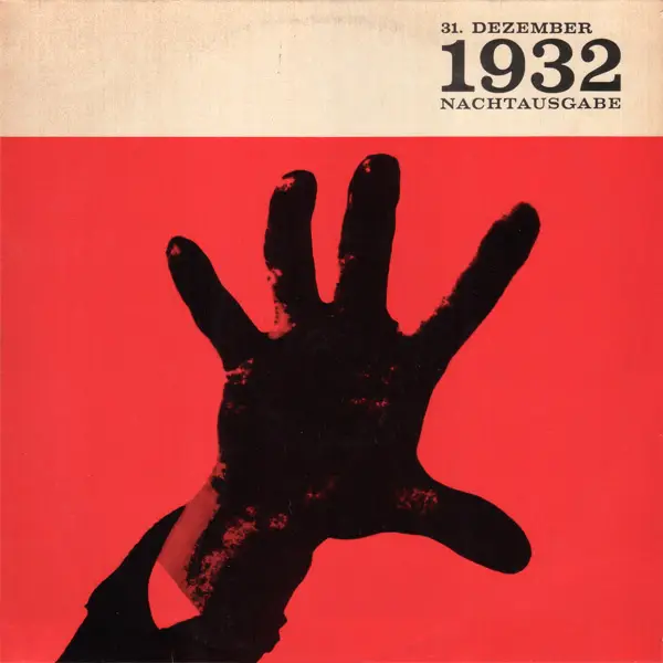 MARCEL FAUST - 31. Dezember 1932 - Nachtausgabe (INSERT) - LP