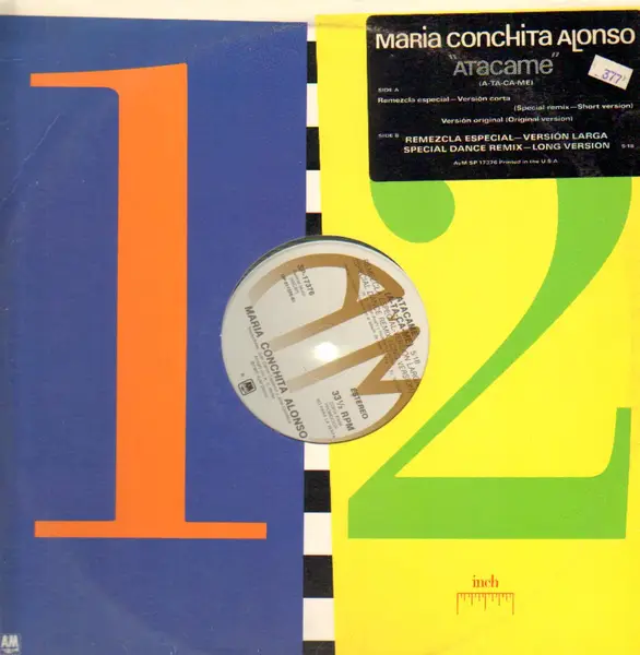 MARIA CONCHITA ALONSO - Atacame - Disque Maxi x 1