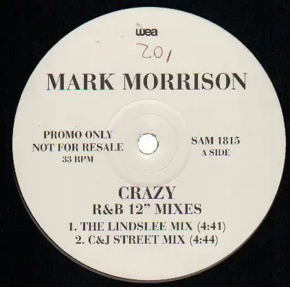mark morrison crazy (r&b 12'' mixes)