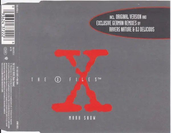 MARK SNOW - The X-Files Theme - Disque CD single