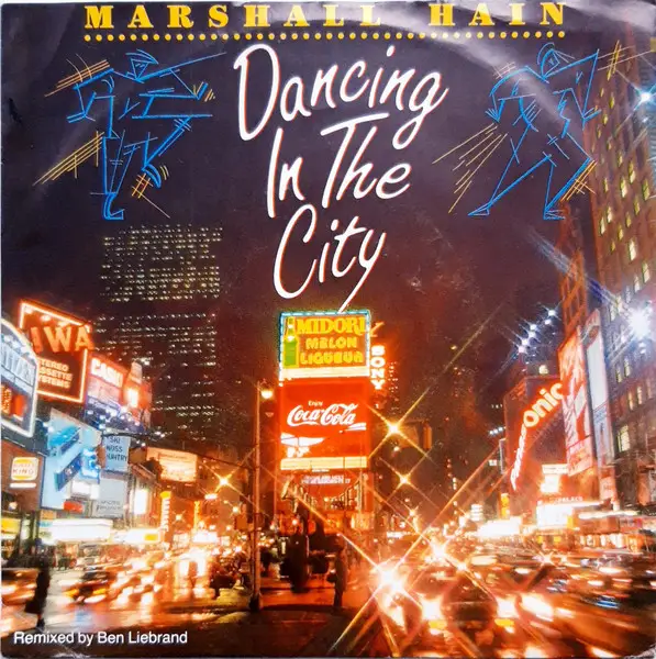 MARSHALL HAIN - Dancing In The City (Summer City '87) - 7inch x 1