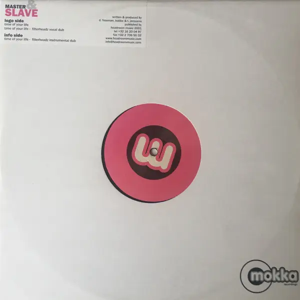 MASTER & SLAVE - Time Of Your Life - 12 inch x 1