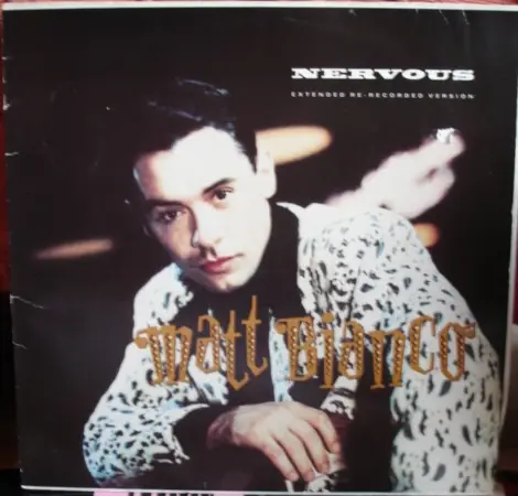 MATT BIANCO - Nervous (Extended Re-recorded Version) - Disque Maxi 45T