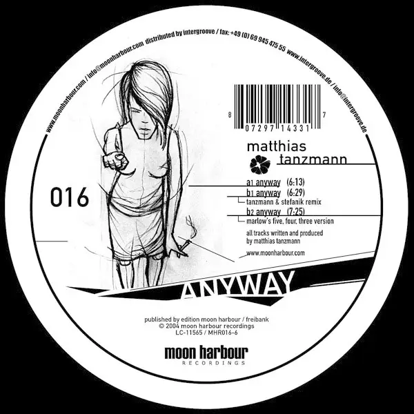 MATTHIAS TANZMANN - Anyway - Disque Maxi x 1