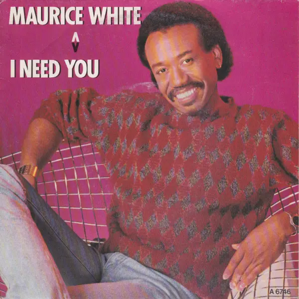MAURICE WHITE - I Need You - Disque 45T x 1
