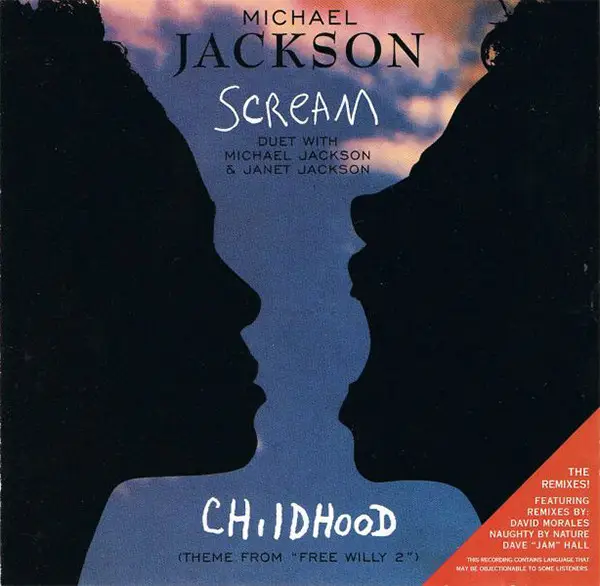 MICHAEL JACKSON DUET WITH JANET JACKSON / MICHAEL JACKSON - Scream / Childhood (Theme From ''Free Willy 2'') - CD single