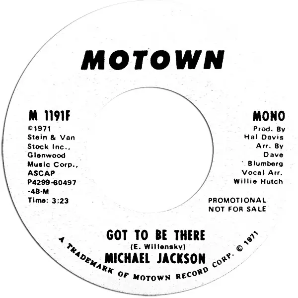 Michael Jackson Got To Be There