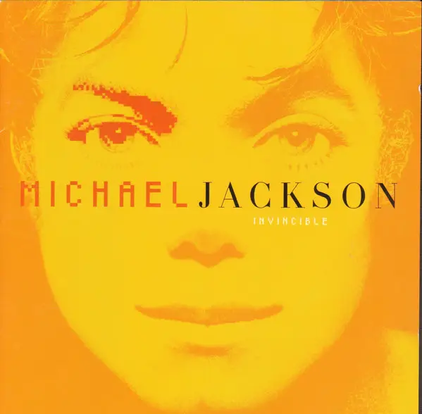 Michael Jackson Invincible (ORANGE ARTWORK)