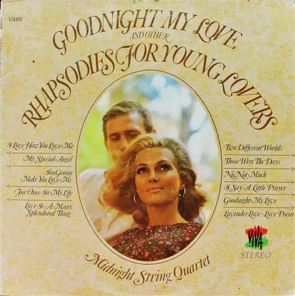 MIDNIGHT STRING QUARTET - Goodnight My Love And Other Rhapsodies For Young Lovers - LP