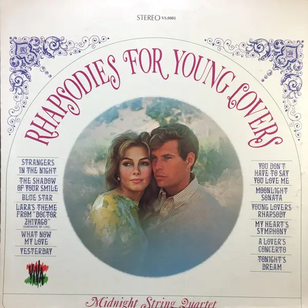 MIDNIGHT STRING QUARTET - Rhapsodies For Young Lovers - LP