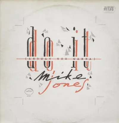 MIKE JONES - Do It (anyway You Want) - Disque Maxi x 1