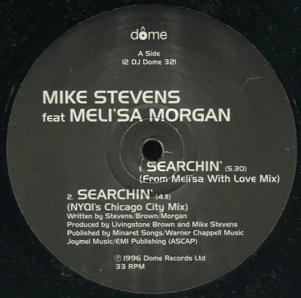 MIKE STEVENS FEATURING MELI'SA MORGAN - Searchin' - LP