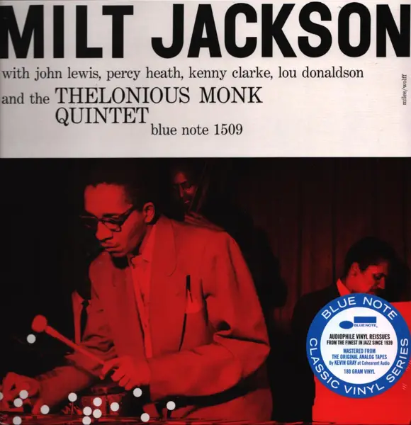 MILT JACKSON WITH JOHN LEWIS (2) PERCY HEATH KENNY CLARKE LOU DONALDSON AND THE THELONIOUS MONK QUINTET - Milt Jackson With John Lewis Percy Heath Kenny Clarke Lou Donaldson And The Thelonious Monk Quintet - Disque 33T
