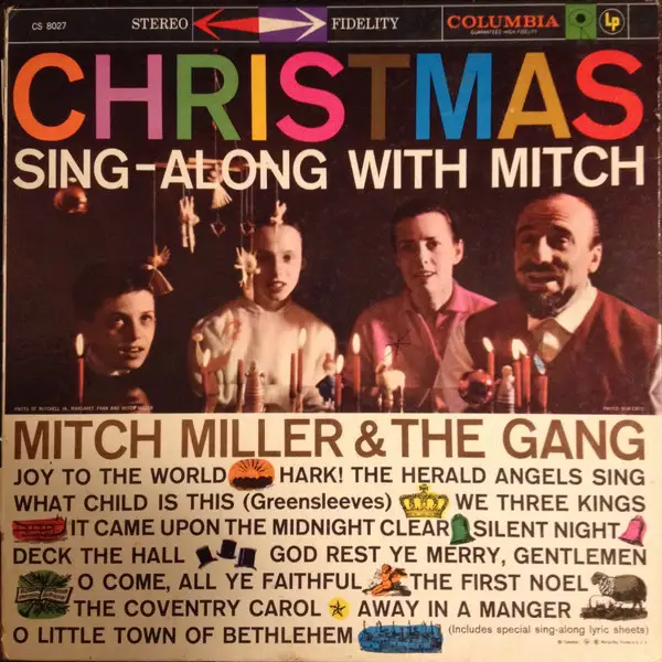 MITCH MILLER AND THE GANG - Christmas Sing-Along With Mitch (GATEFOLD) - LP