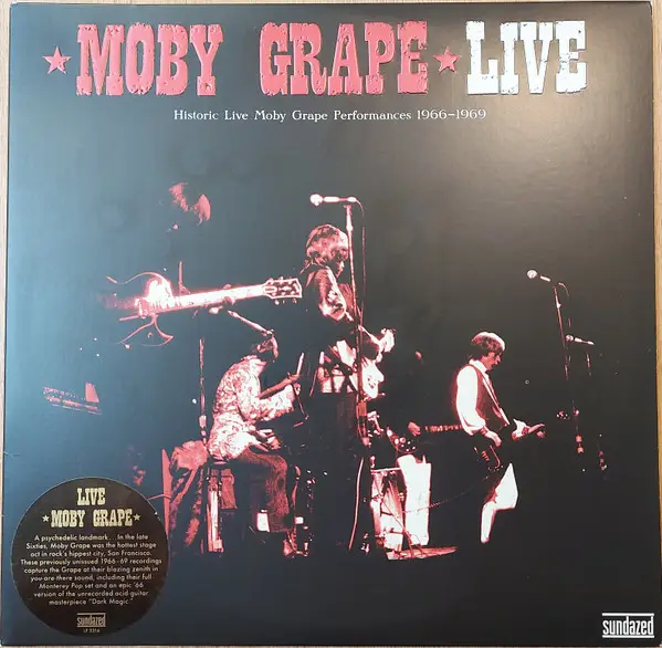 MOBY GRAPE - Live (Historic Live Moby Grape Performances 1966-1969) (MONO) - LP x 2