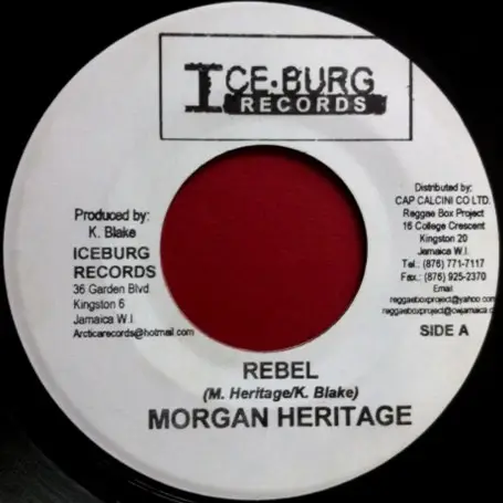 MORGAN HERITAGE / BINGY MOSES - Rebel / Why Worry - 7inch x 1