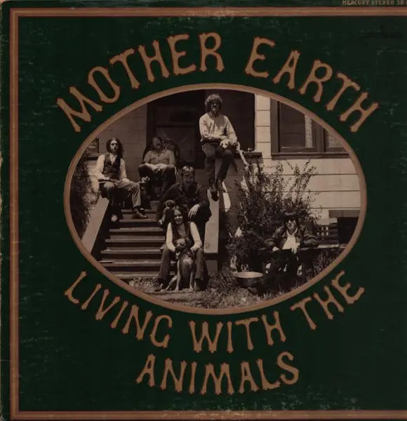 MOTHER EARTH - Living With The Animals (GOLD LABEL, PROMO) - Disque 33T