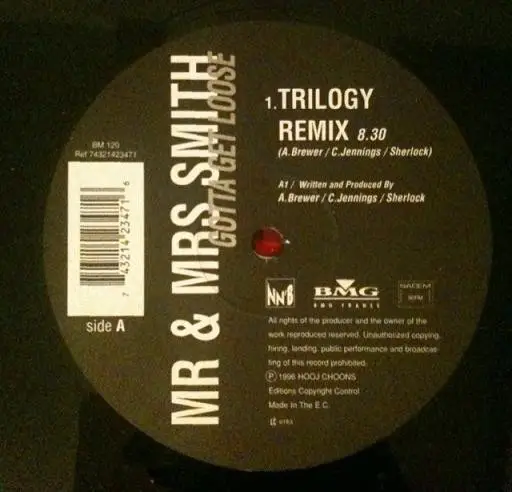 MR. & MRS. SMITH - Gotta Get Loose - 12 inch x 1