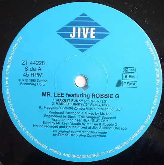 Mr. Lee Make It Funky