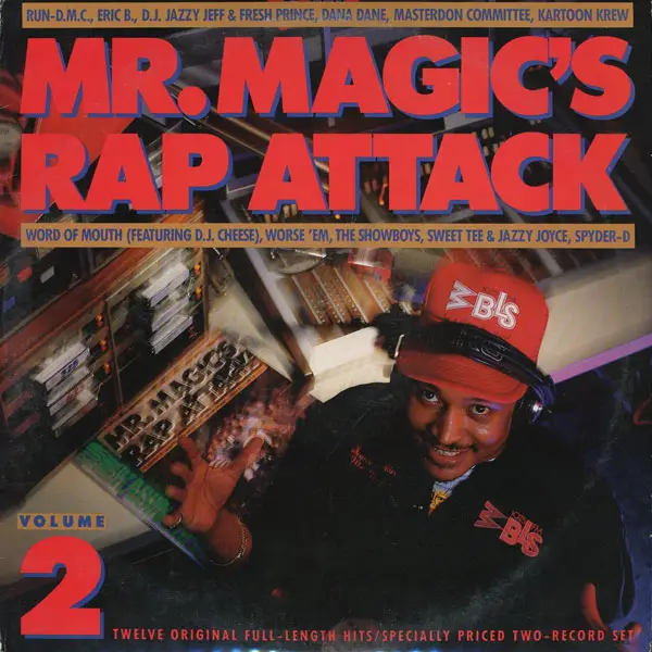 Mr. Magic, Run DMC, Dana Dane,.. Mr. Magic's Rap Attack Volume 2 (STILL SEALED)