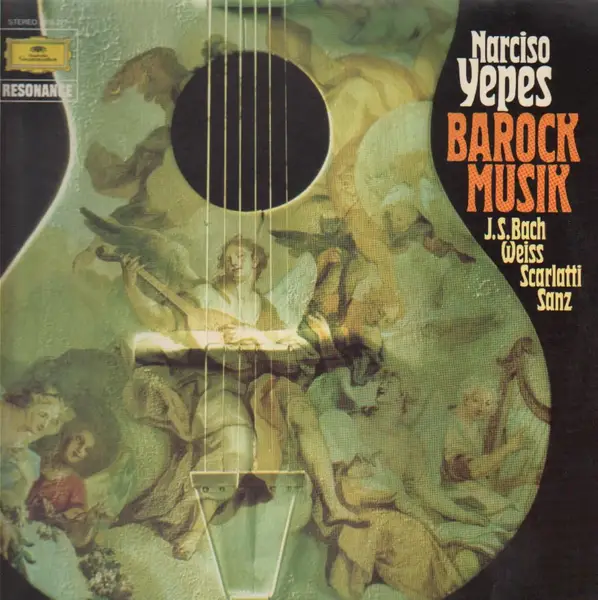 BACH / SCARLATTI / WEISS / SANZ - Barock Musik - Disque 33T