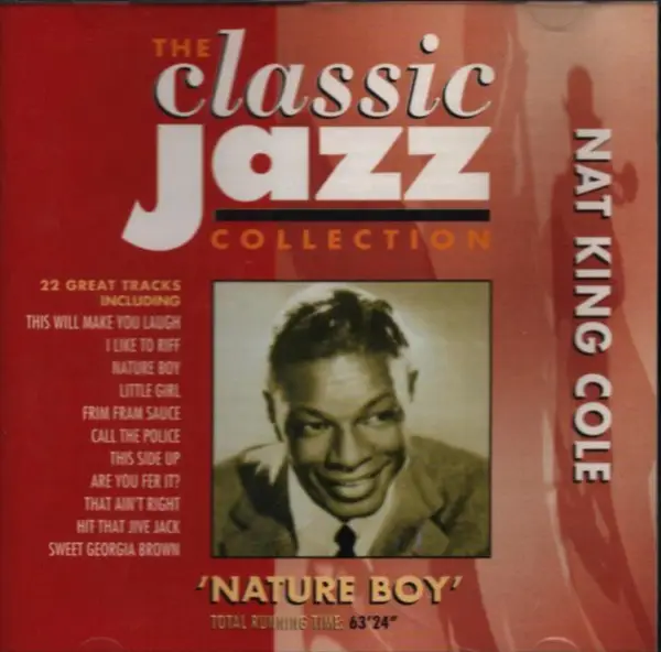 NAT KING COLE - 'Nature Boy' - Disque CD