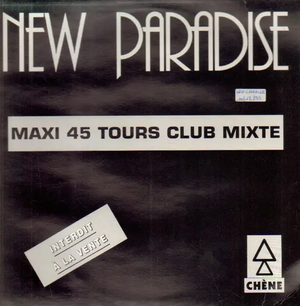NEW PARADISE - Get Dancing It'S A Medley - Disque Maxi x 1